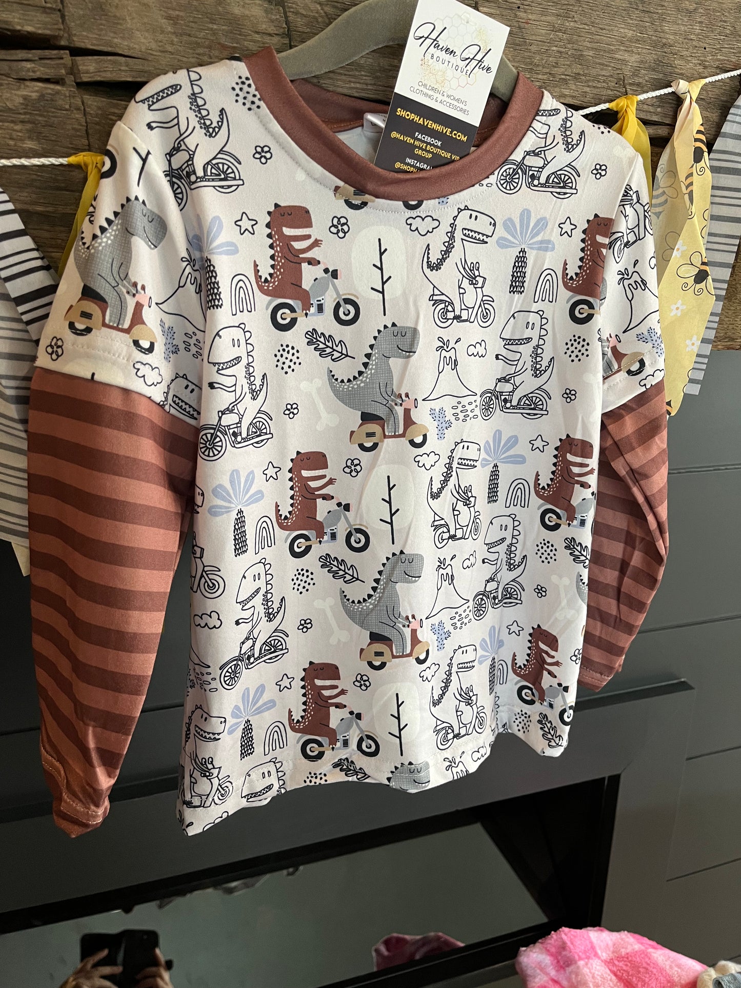 Dino Long-Sleeve Shirt