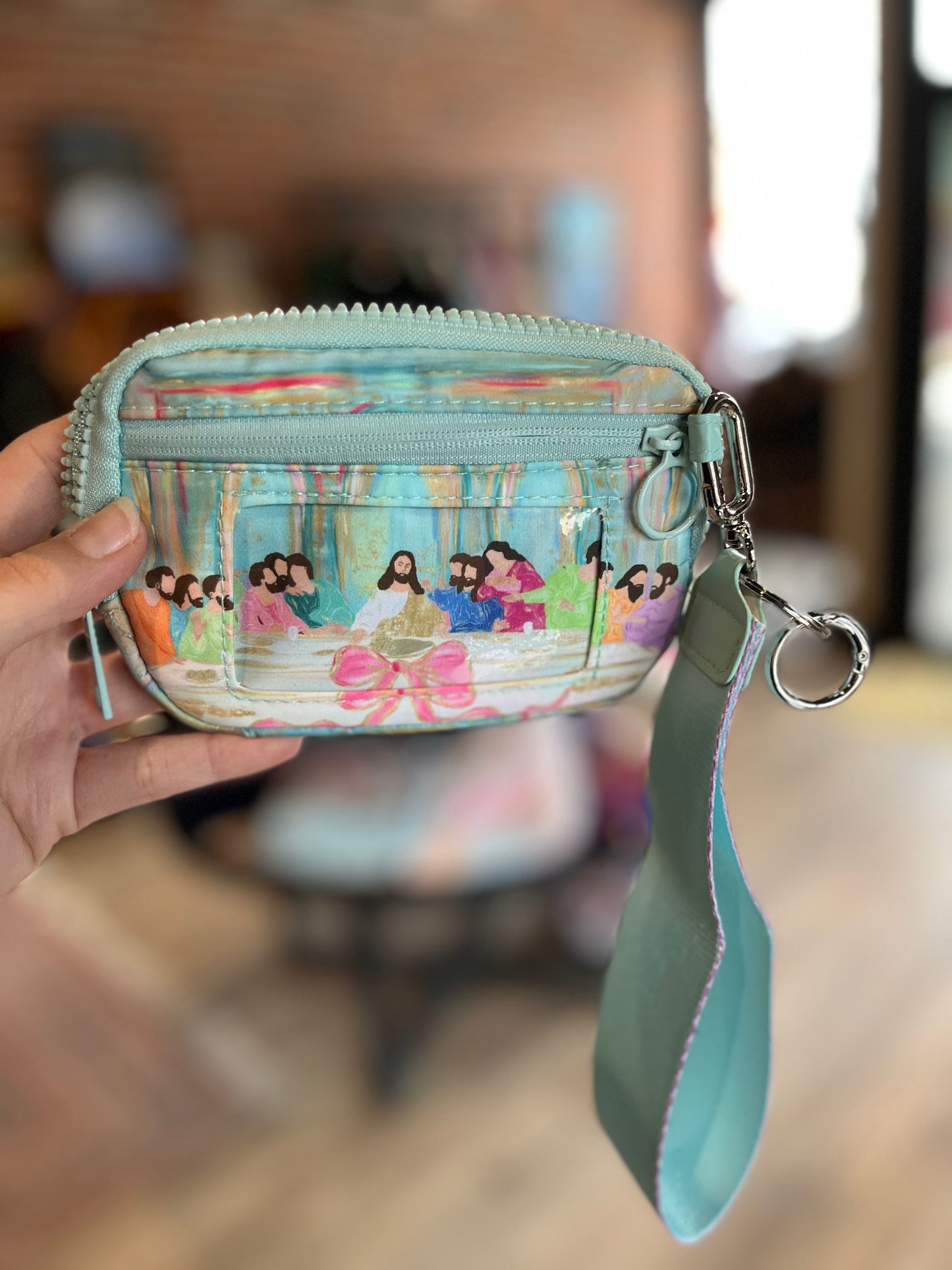 The Last Supper Wristlet Wallet