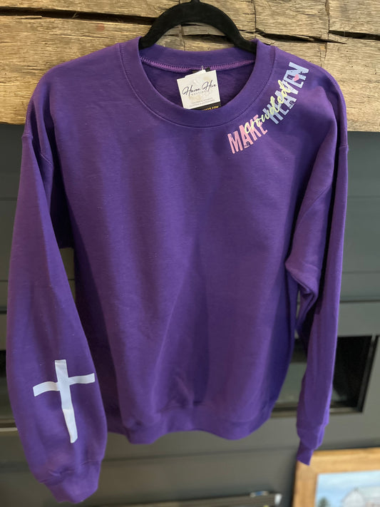 Make Heaven Crowded Neckline Crew