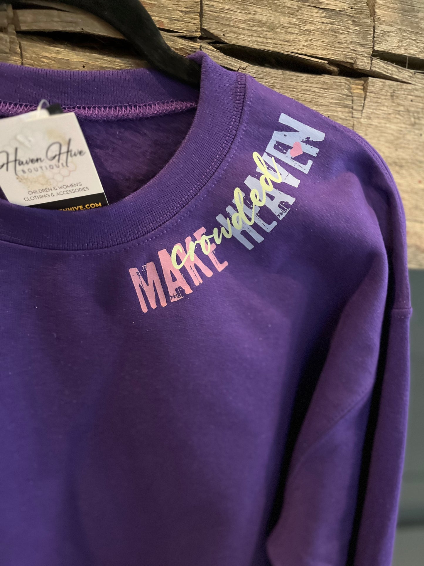 Make Heaven Crowded Neckline Crew