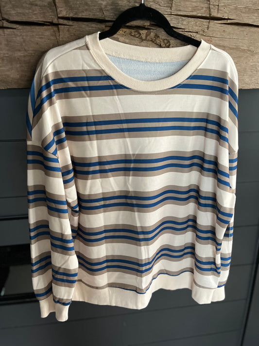 Soft Stripe Pullover