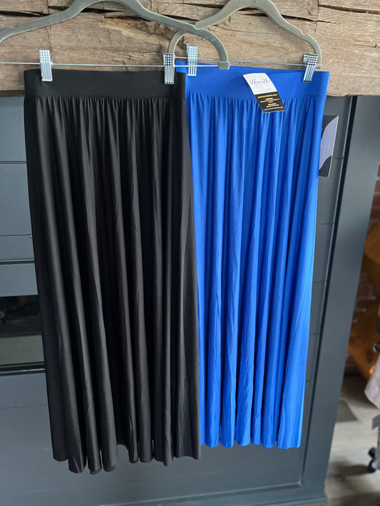 Ity Stretchy Soft Maxi Skirt--Royal Blue