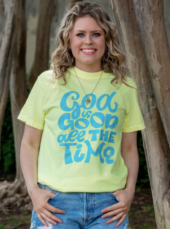 God is Good Neon Tee