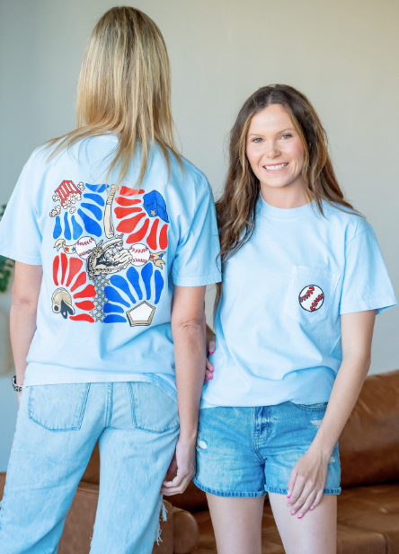 Baseball Double-Sided Pocket Tee