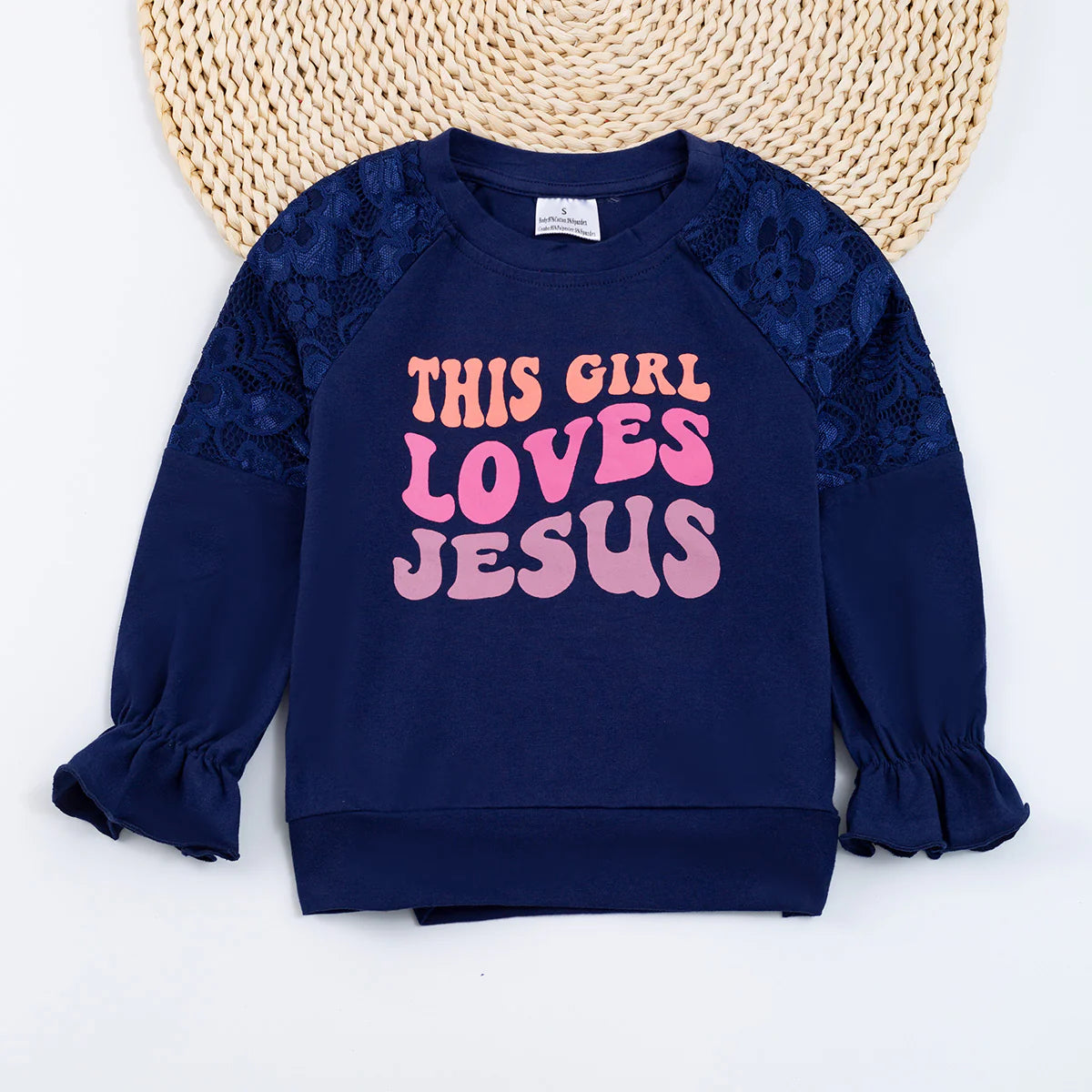 This Girl Loves Jesus Romper