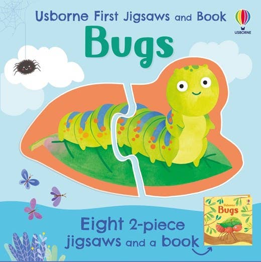 Usborne First Jigsaws And Book: Bugs : Usborne