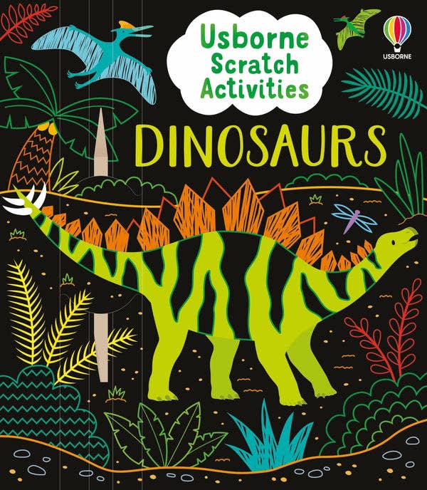 Usborne Scratch Activities Dinosaurs : Usborne