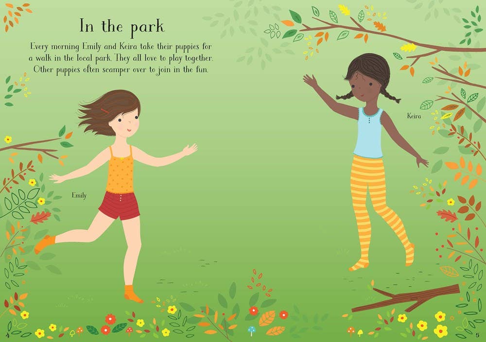 Little Sticker Dolly Dressing Puppies : Usborne