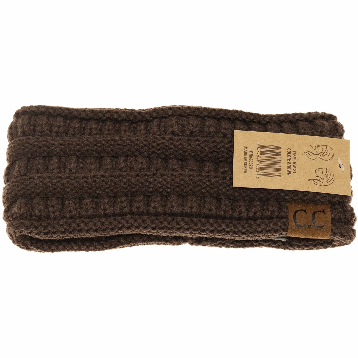 Solid Ribbed Women's Fashion Headband (Multiple colors)