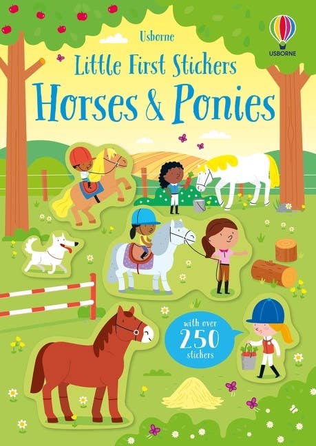 Little First Stickers Horses And Ponies : Usborne
