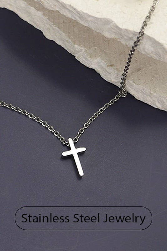 Elegant Non-Tarnish Cross Necklace