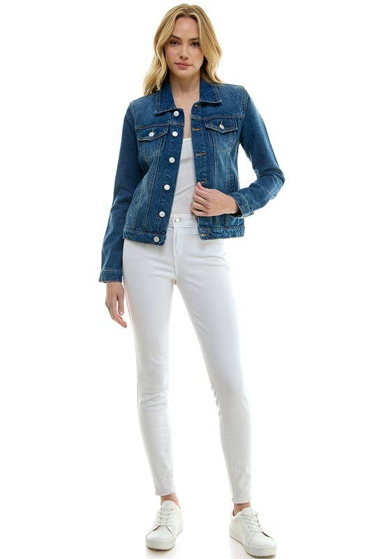 Medium Wash Denim Jacket