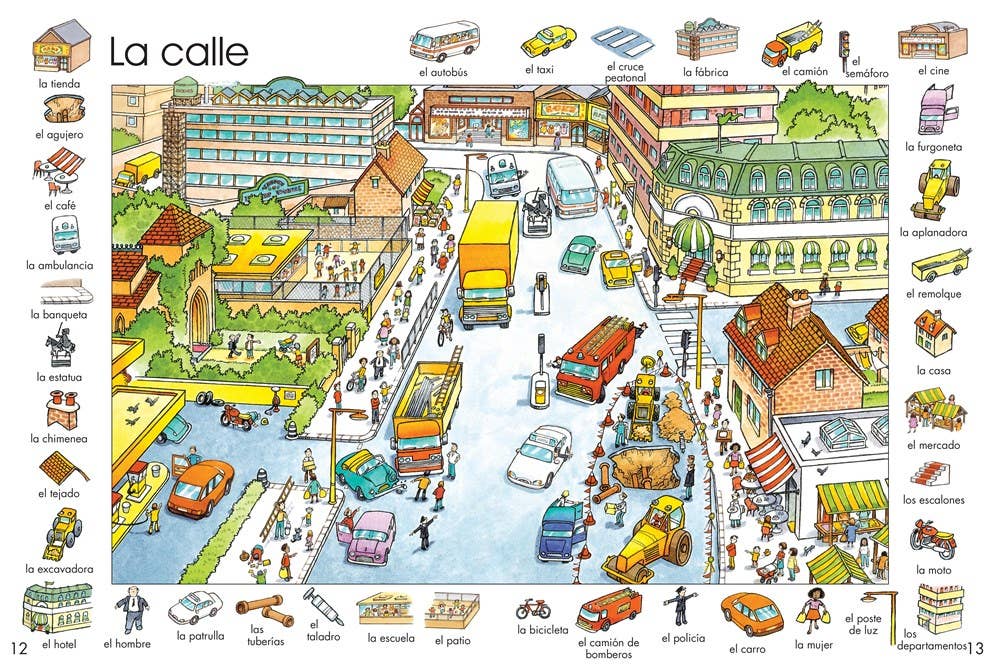 First Thousand Words In Spanish : Usborne