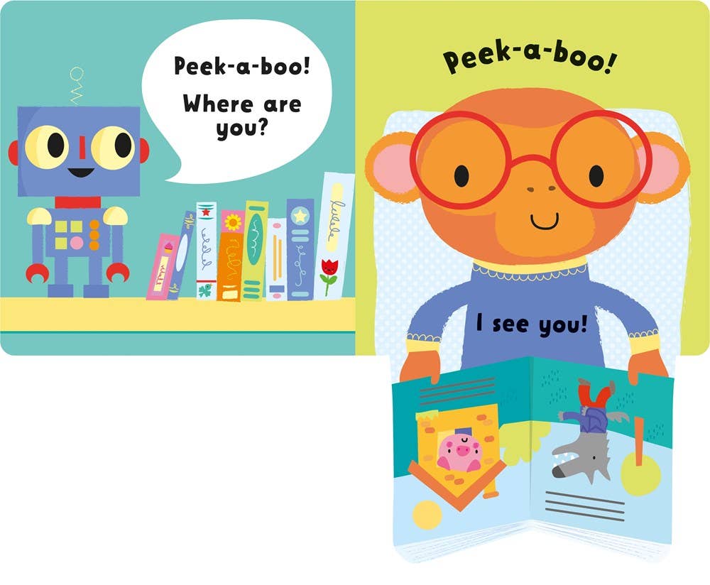 Lift-The-Flap Peek-A-Boo At Bedtime : Usborne