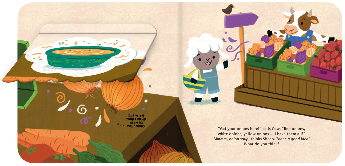 Smell it Too: Sheep Goes to the Farmers Market
