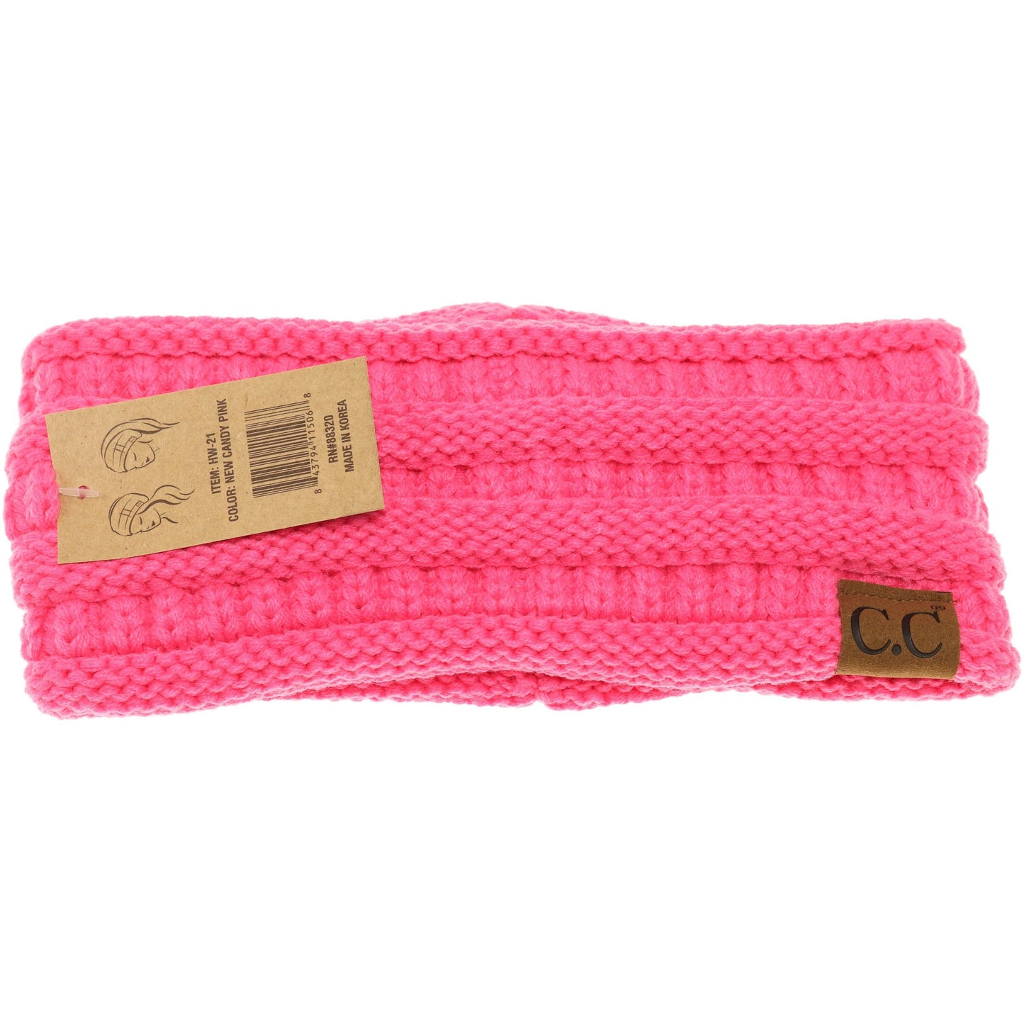 Solid Ribbed Women's Fashion Headband (Multiple colors)