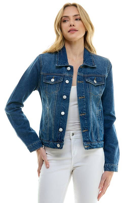 Medium Wash Denim Jacket