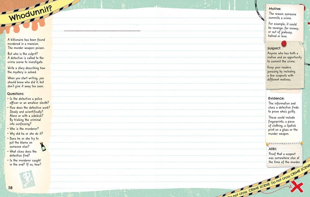 Write Your Own Story Book : Usborne