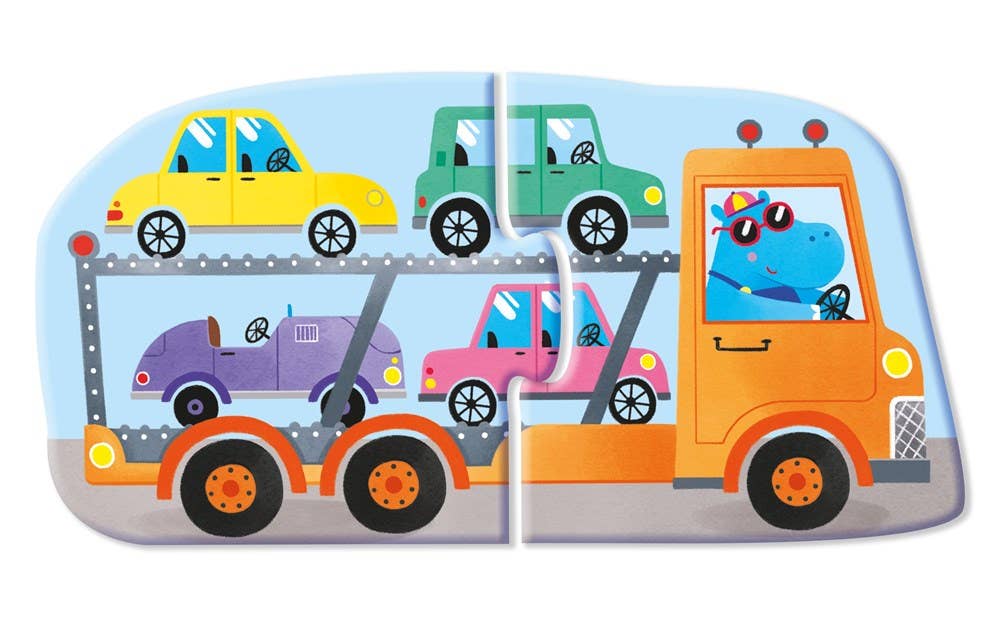 Usborne First Jigsaws and Book: Trucks:Abigail Wheatley