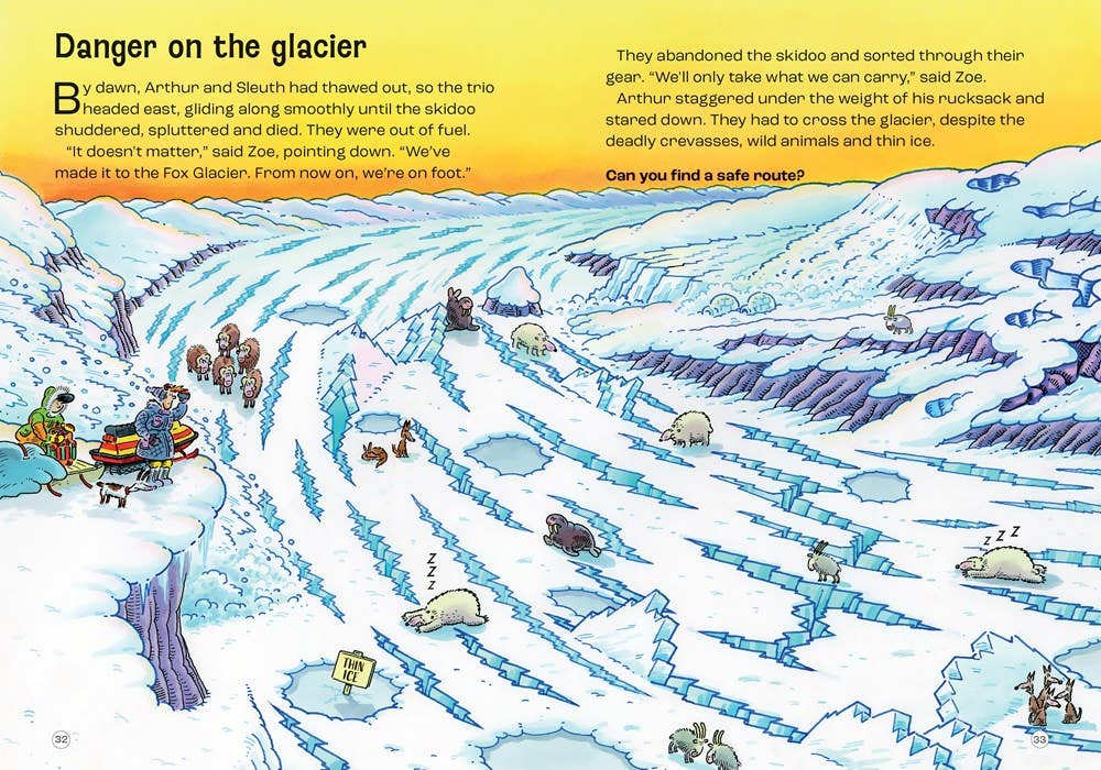 Puzzle Advenutres: Agent Arthur's Arctic Adventure : Usborne