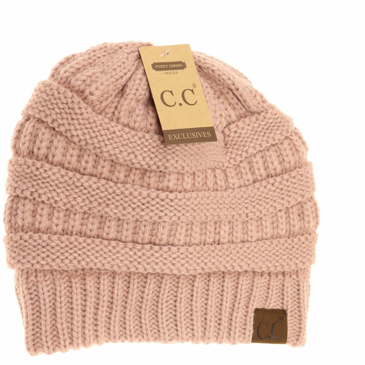 Classic Fuzzy Lined CC Beanie (Multiple Colors)