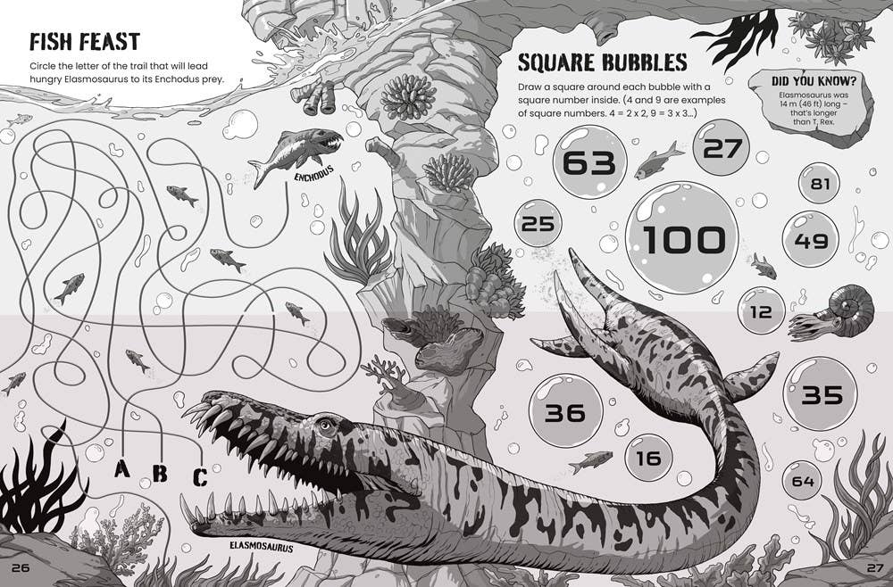 Dinosaur Puzzle Book : Usborne