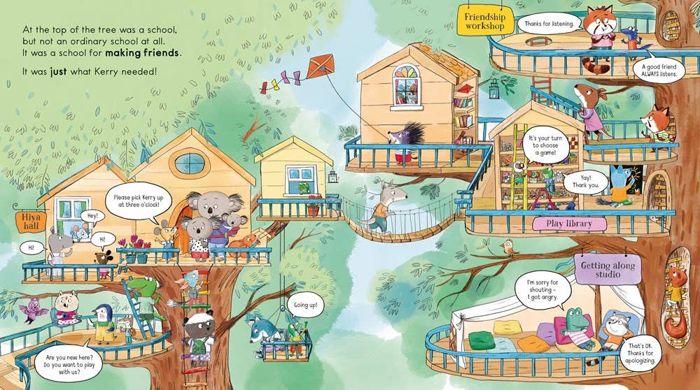 Miss Molly's School Of Making Friends : Usborne