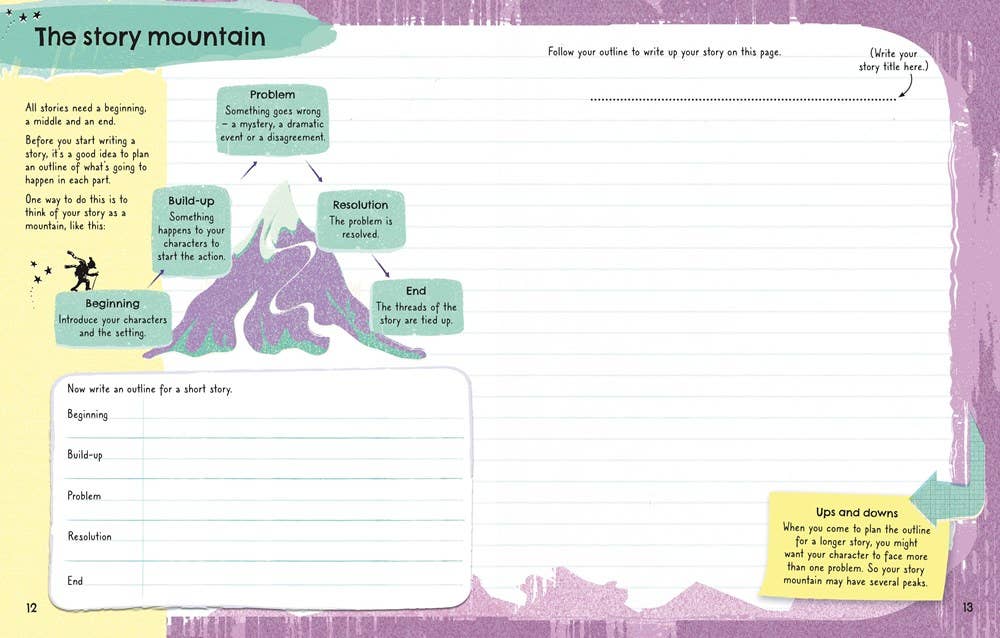 Write Your Own Story Book : Usborne