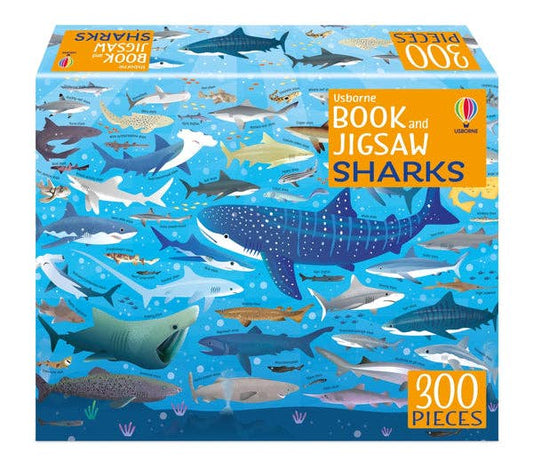 Usborne Book and Jigsaw: Sharks : Usborne