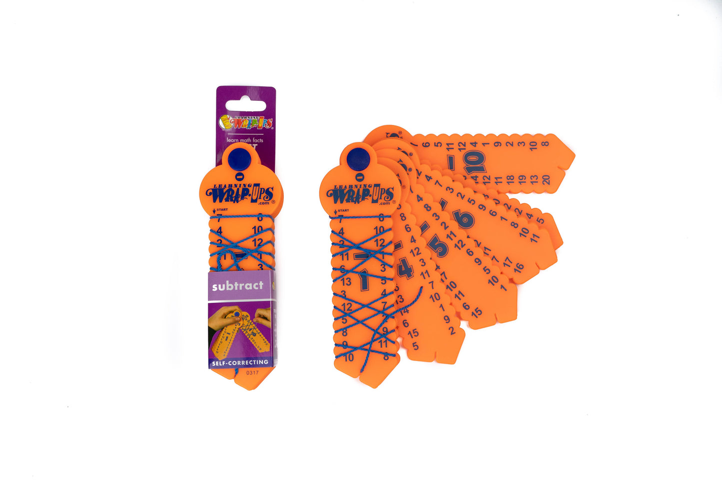 Learning Wrap-ups: Subtraction Wrap-up Keys (Hang Tab)