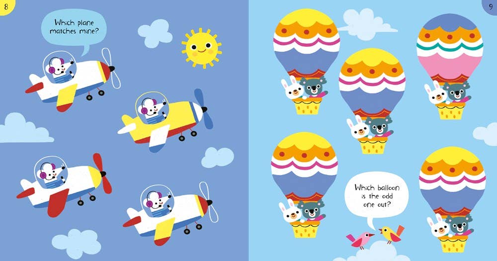 Little Children's Spot the Difference Book: Mary Cartwright