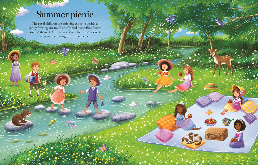 Princesses Sticker Book : Usborne