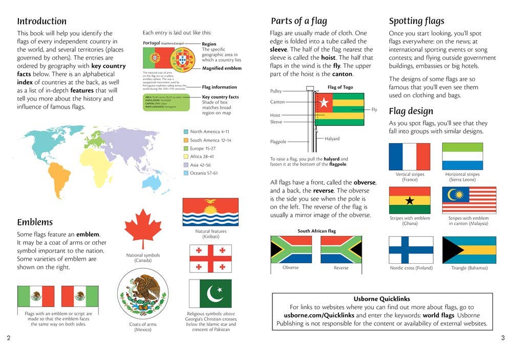 Spotter's Guides: Flags of the World  : Usborne
