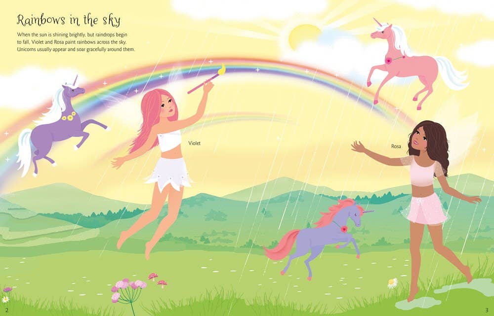 Sticker Dolly Dressing Unicorns : Usborne