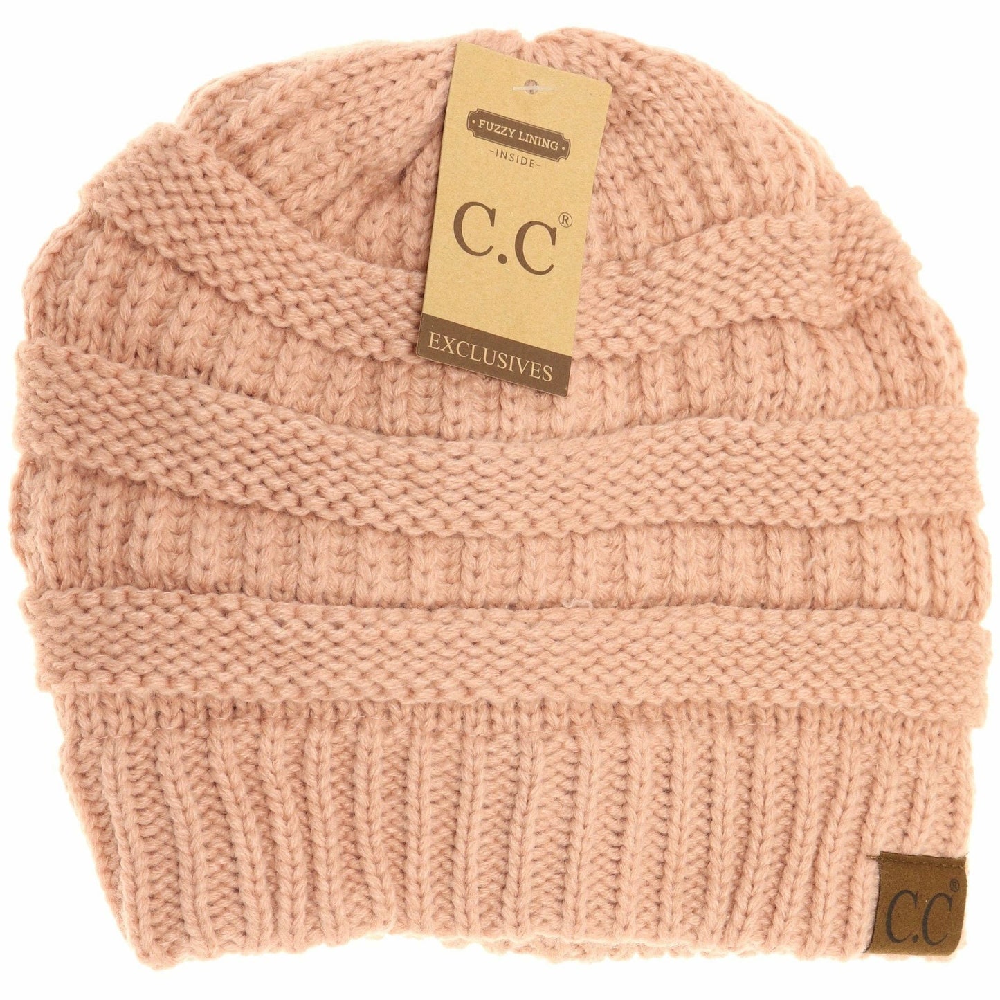 Classic Fuzzy Lined CC Beanie (Multiple Colors)