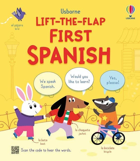 Lift-The-Flap First Spanish : Usborne