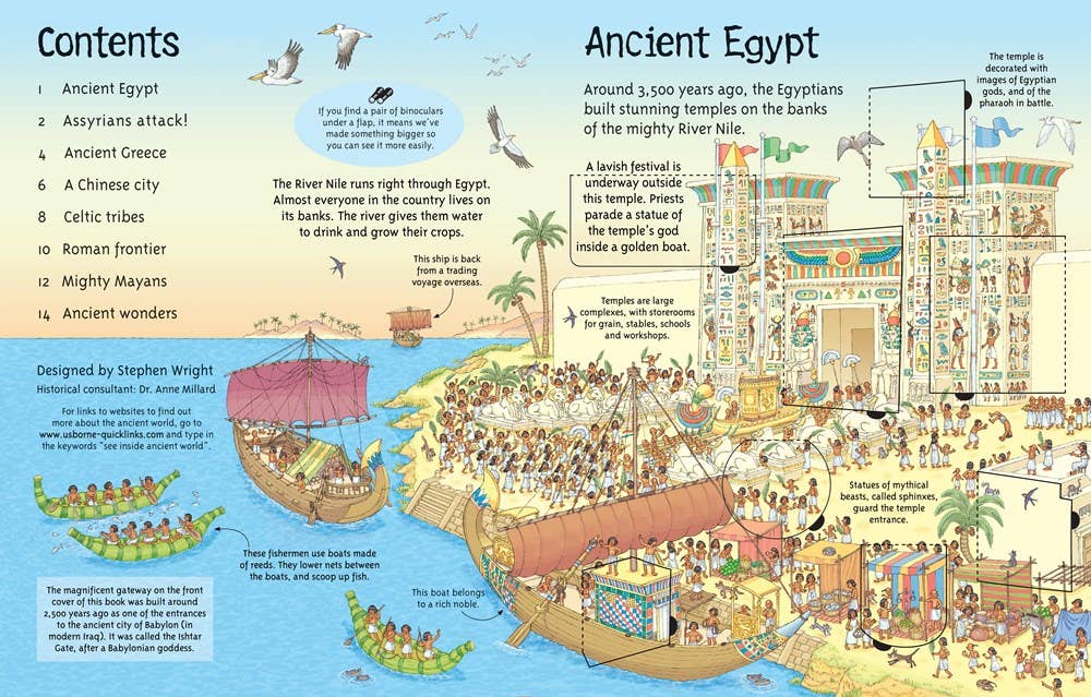 See Inside The Ancient World : Usborne