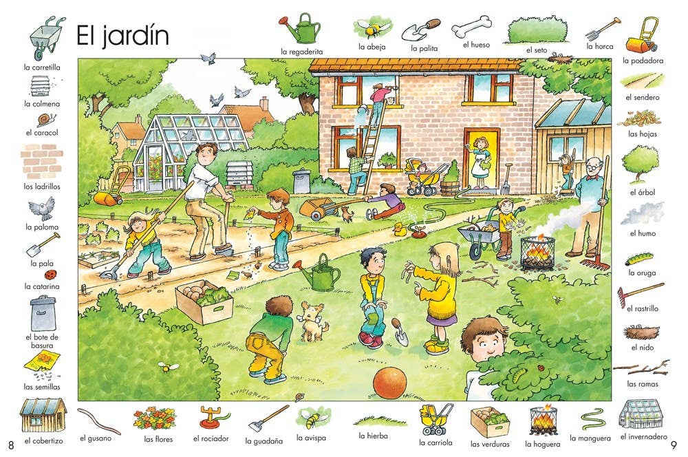 First Thousand Words In Spanish : Usborne