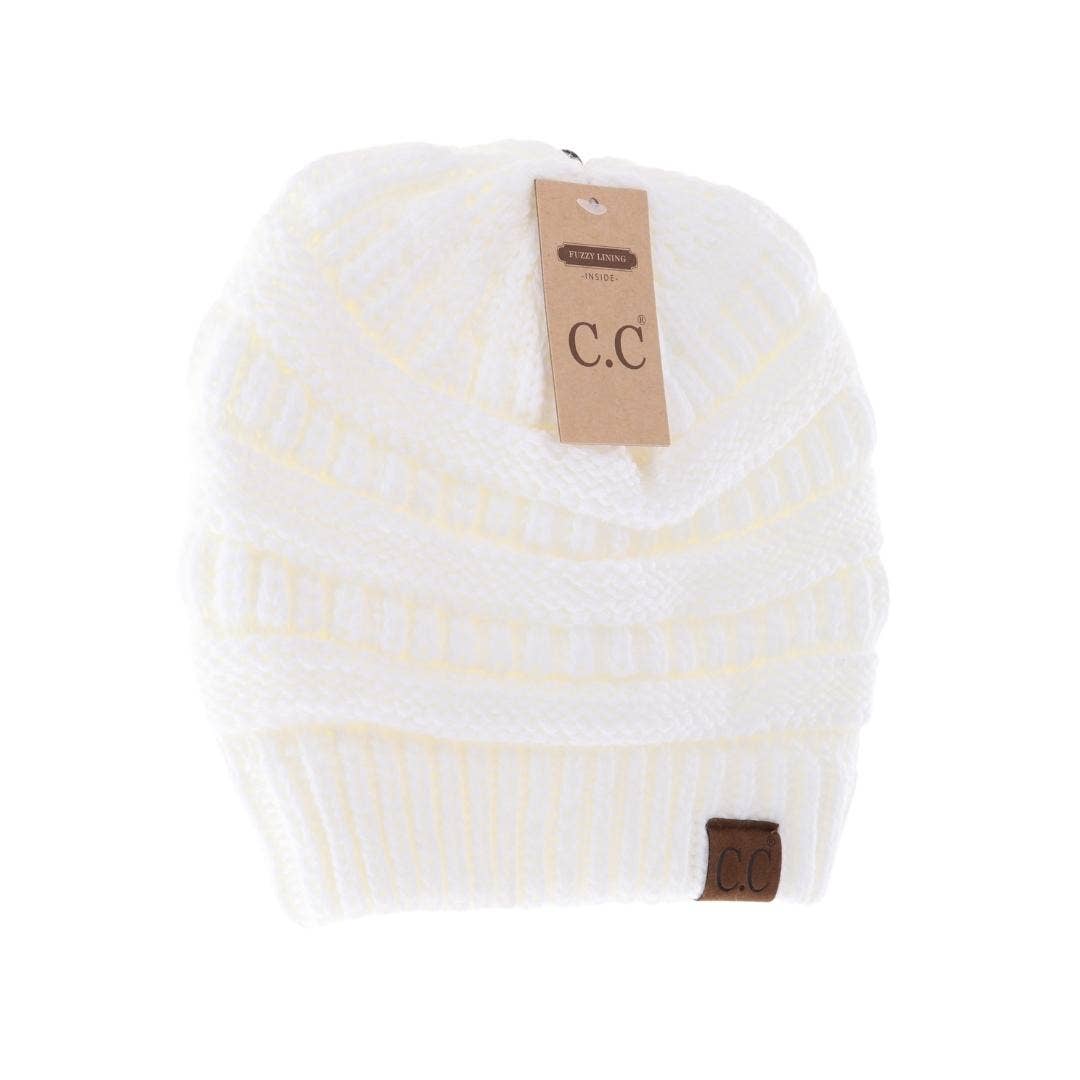 Classic Fuzzy Lined CC Beanie (Multiple Colors)