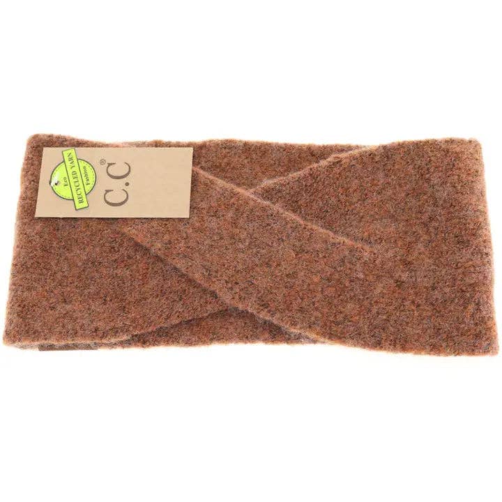 Soft Crossed C.C Head Wrap