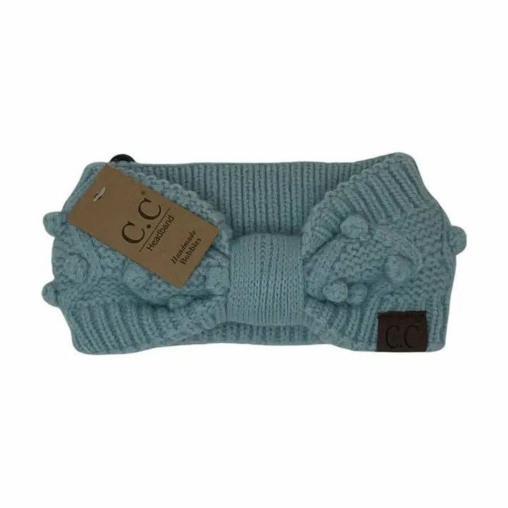Bobble Knit C.C Head Wrap (9 COLORS)