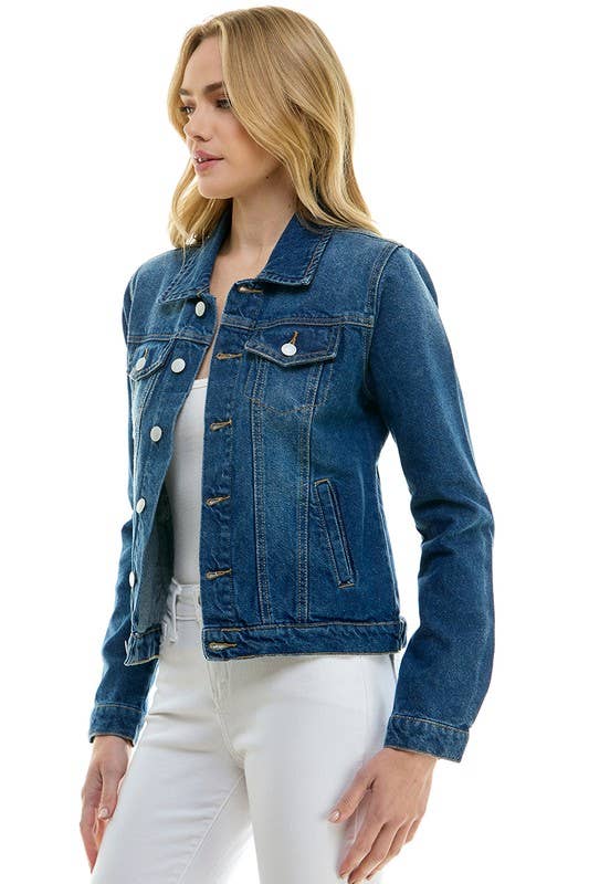 Medium Wash Denim Jacket