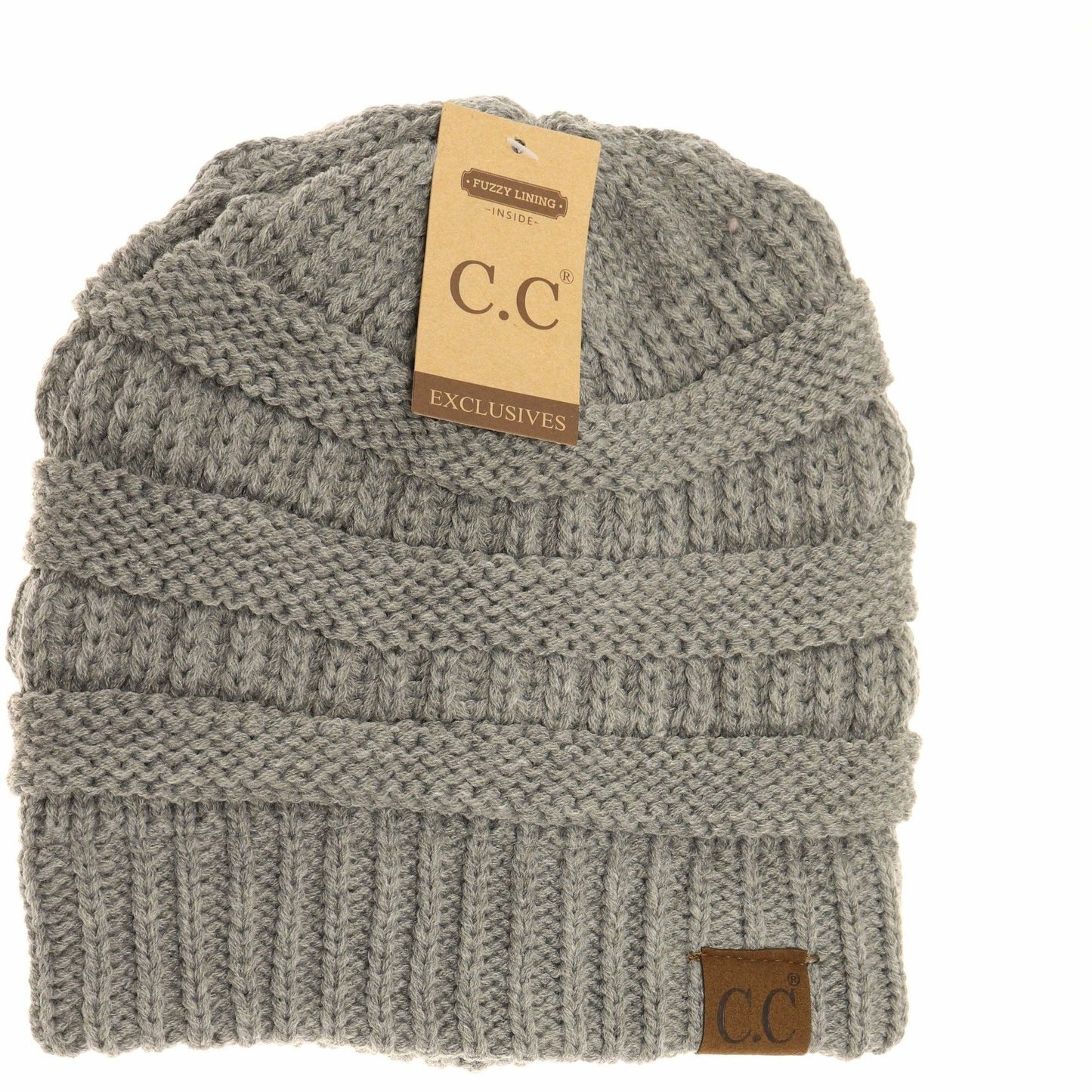Classic Fuzzy Lined CC Beanie (Multiple Colors)