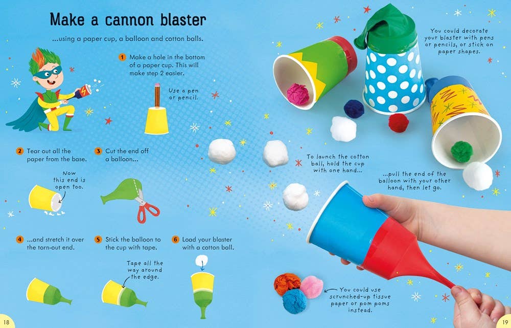 Superhero Things To Make And Do : Usborne