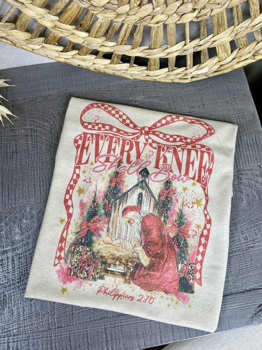 Every Knee Shall Bow Graphic Tee