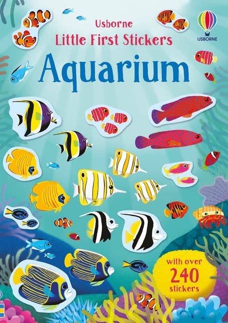Little First Stickers Aquarium : Usborne
