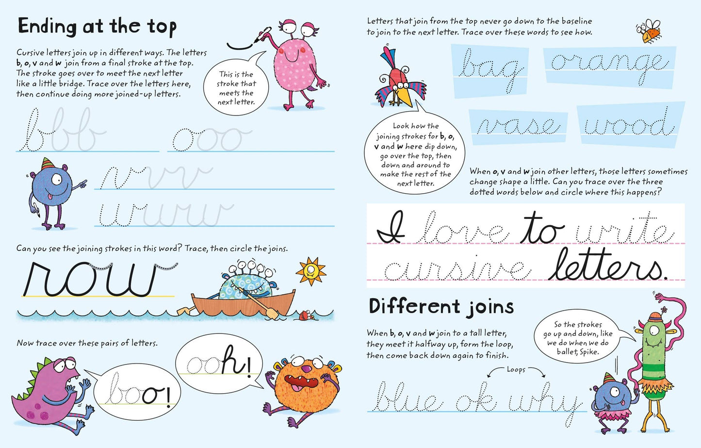 Wipe-Clean Starting Cursive: Usborne