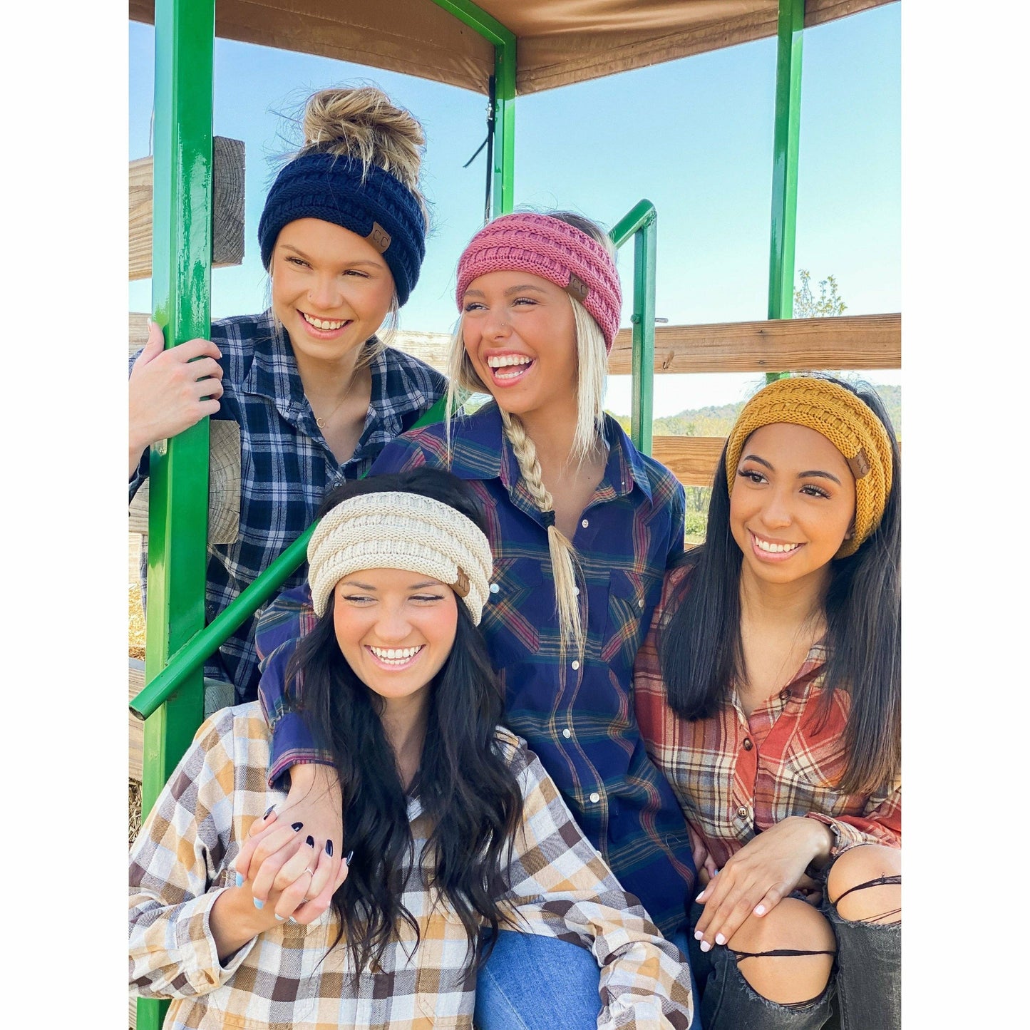 Solid Ribbed Women's Fashion Headband (Multiple colors)