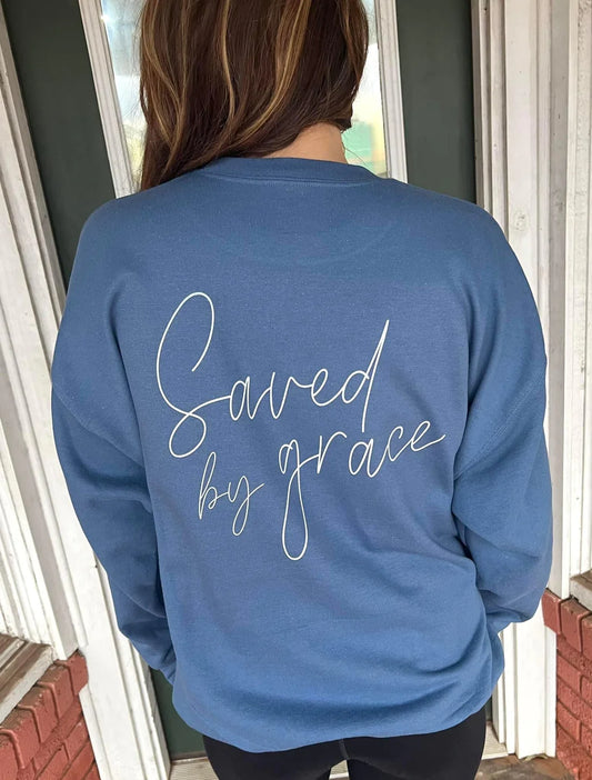 Saved by Grace Crewneck RTS