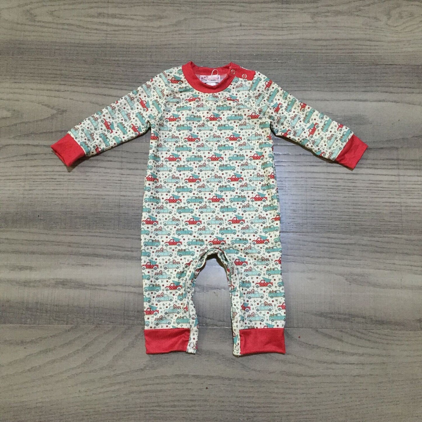 Holiday Truck Romper